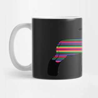 Serape Market Wether Lamb Silhouette 1 - NOT FOR RESALE WITHOUT PERMISSION Mug